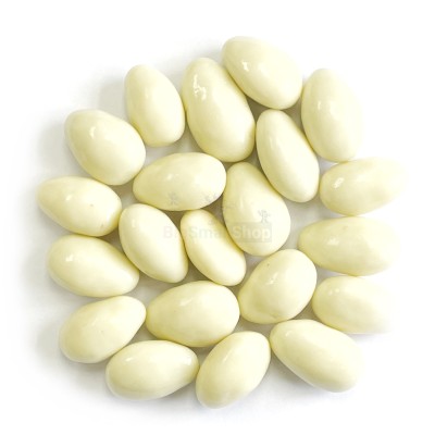 Миндаль в бельгийском белом шоколаде 200 гр - купить в Кусеево